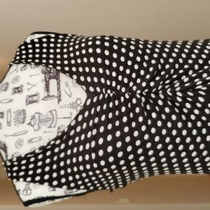 Black and White Polka Dot Dress